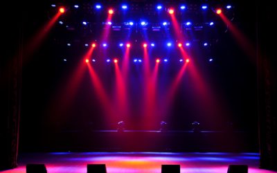 Free,Stage,With,Lights